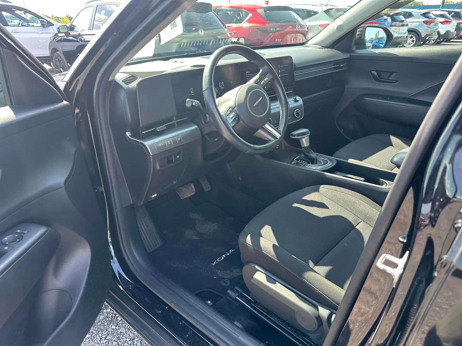 Interior driver side