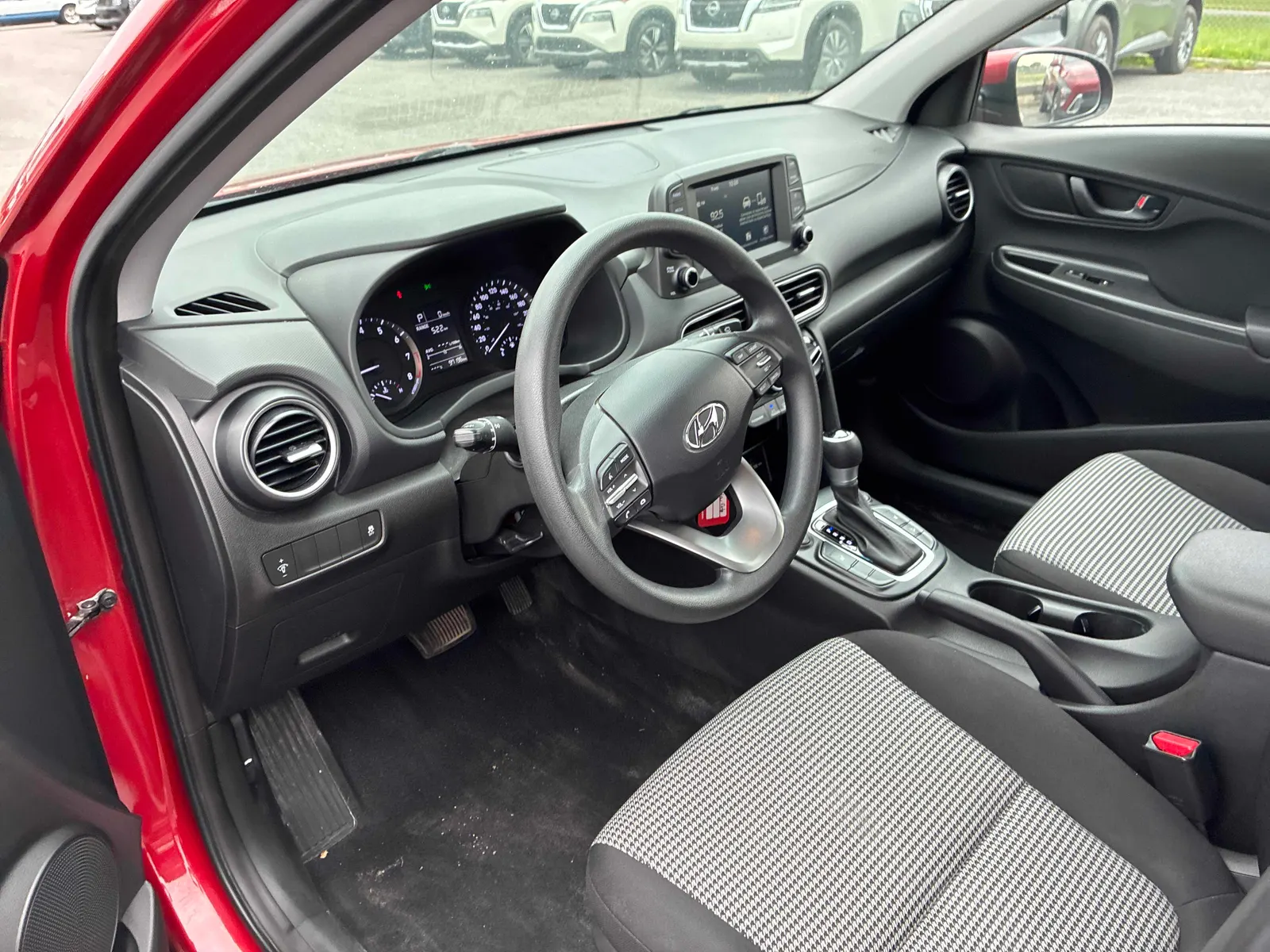 Interior driver side