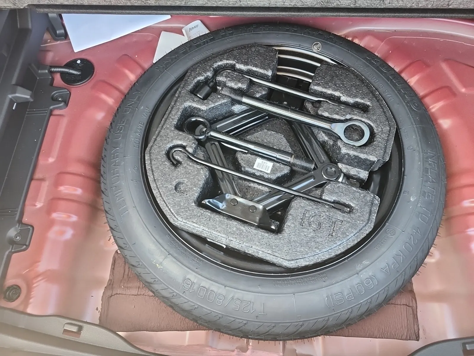 Spare Tire & Wheel Photo