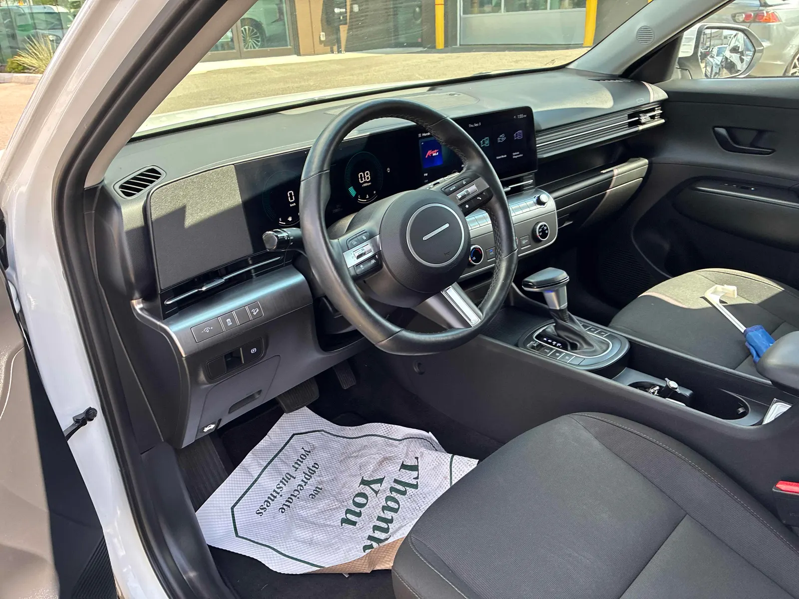 Interior driver side
