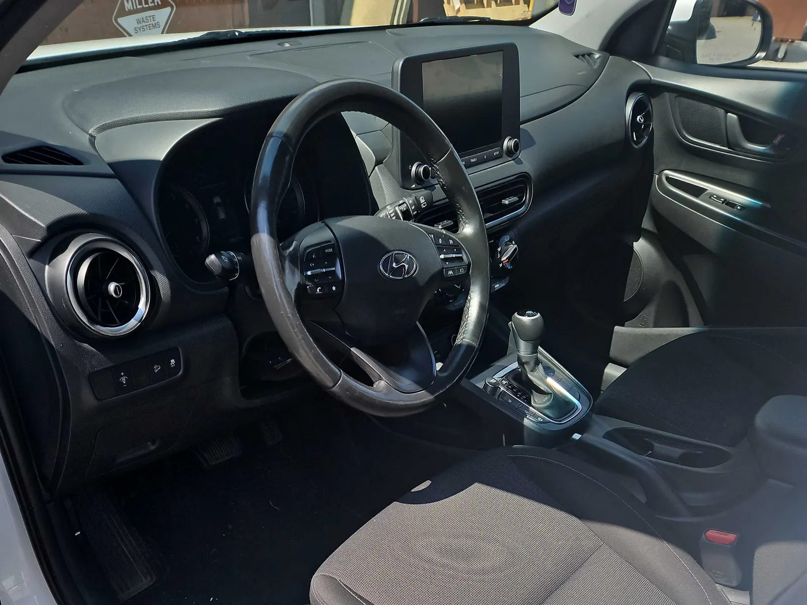 Interior driver side