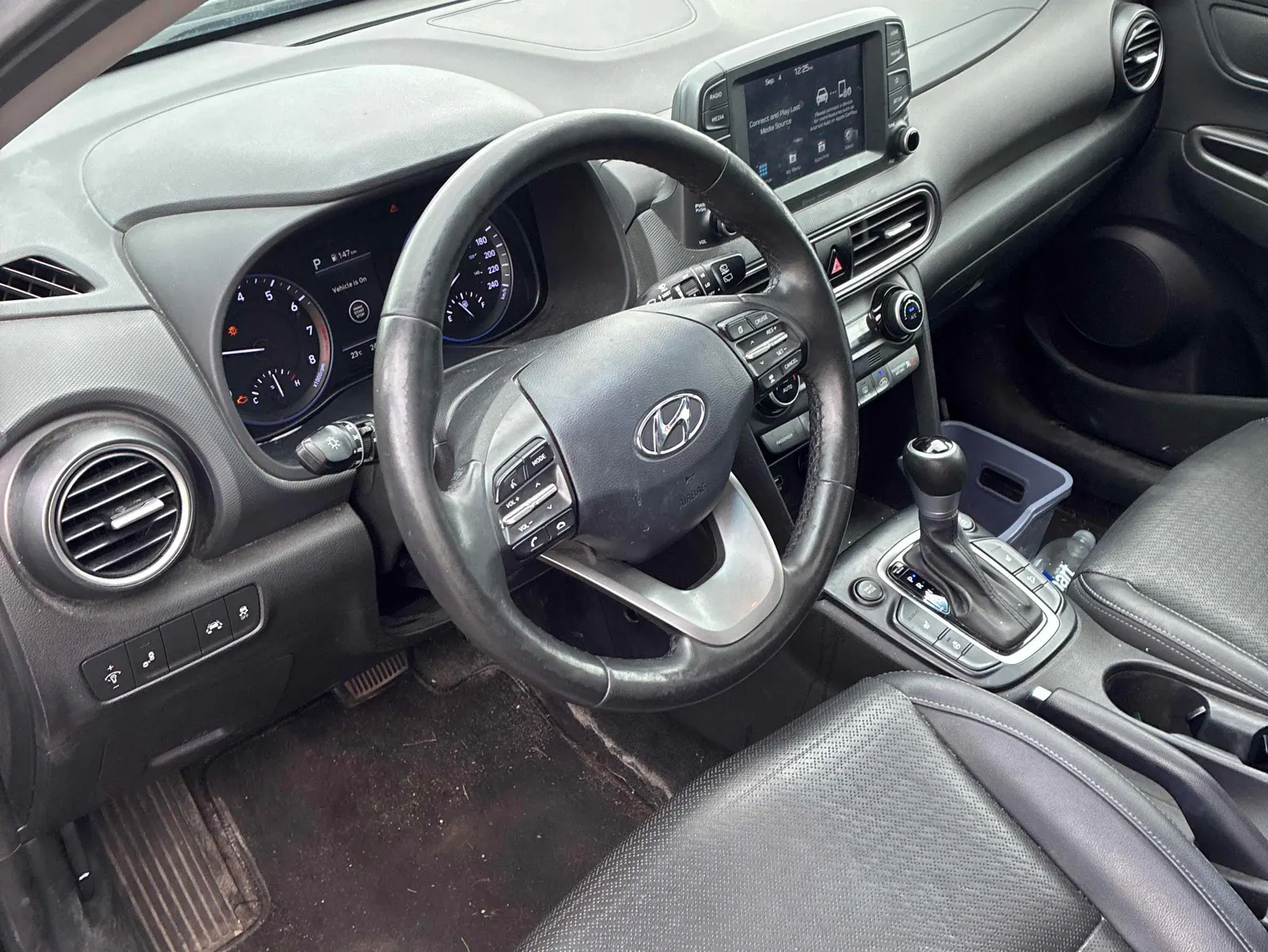 Interior driver side