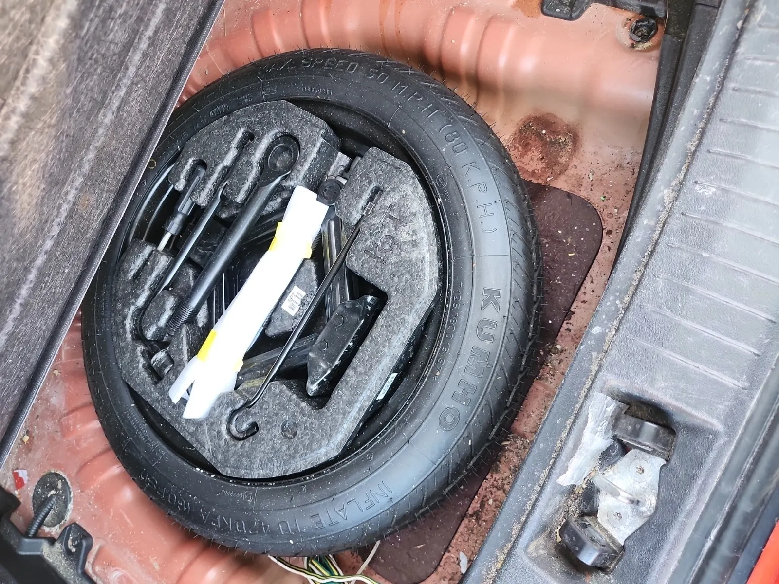 Spare Tire & Wheel Photo