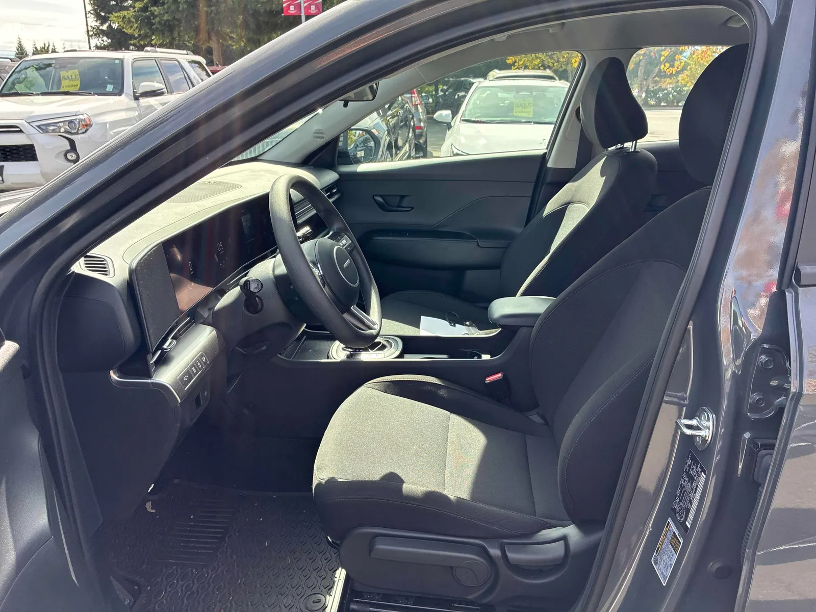 Interior driver side