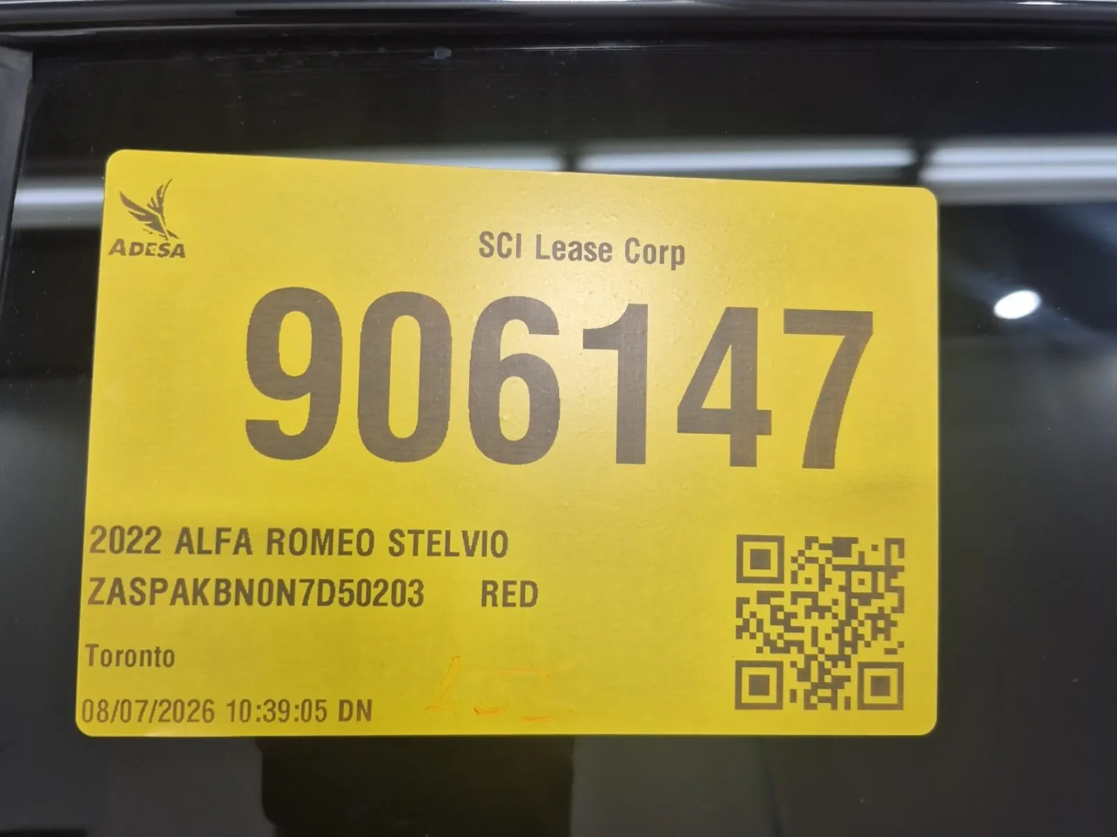 Inventory Label Photo