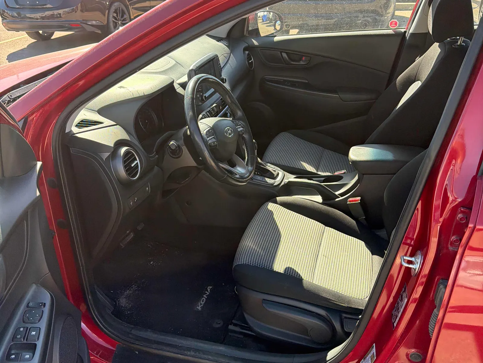 Interior driver side