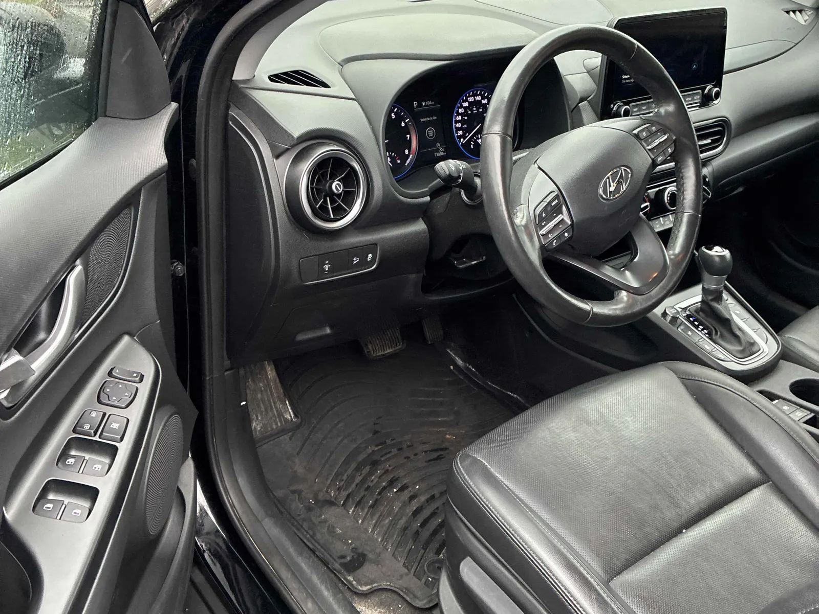 Interior driver side