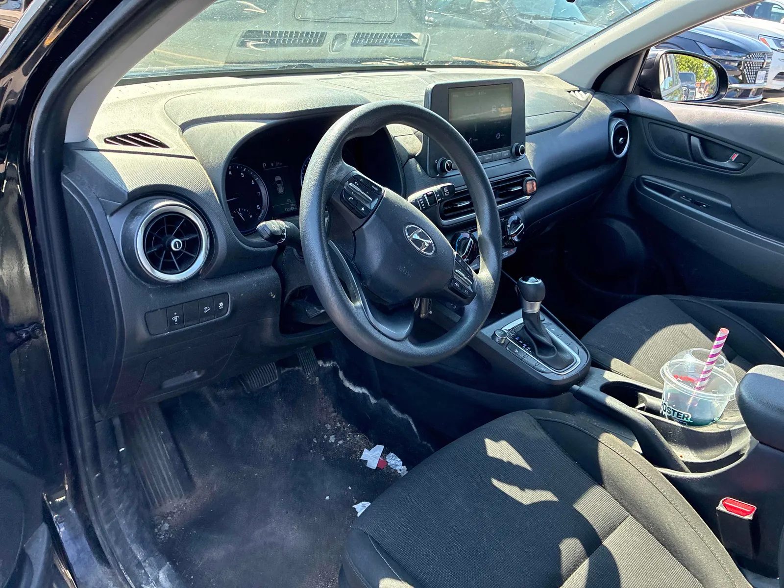 Interior driver side
