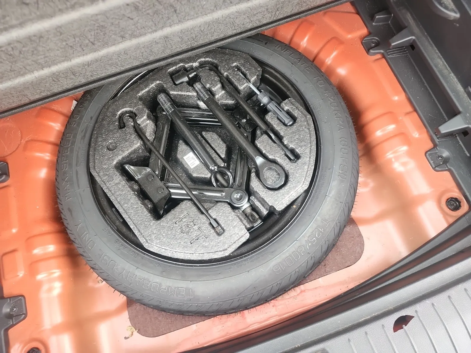 Spare Tire & Wheel Photo