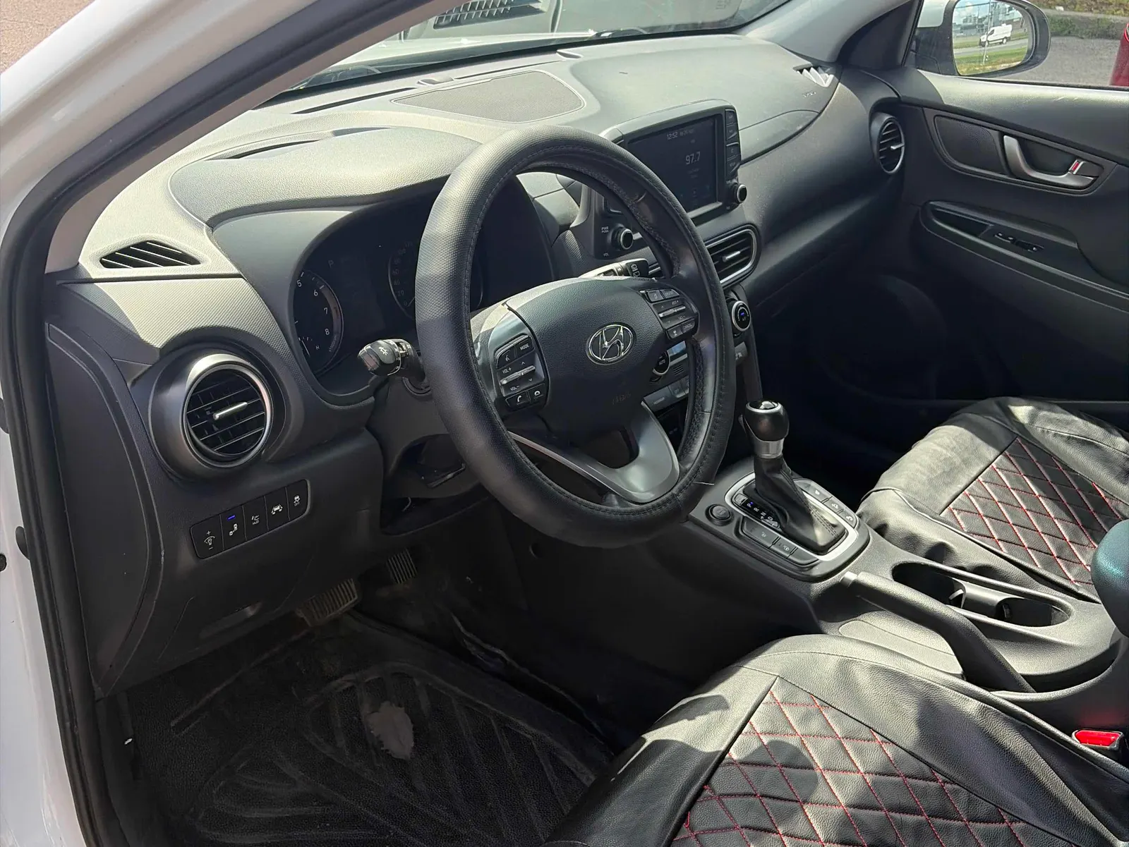 Interior driver side