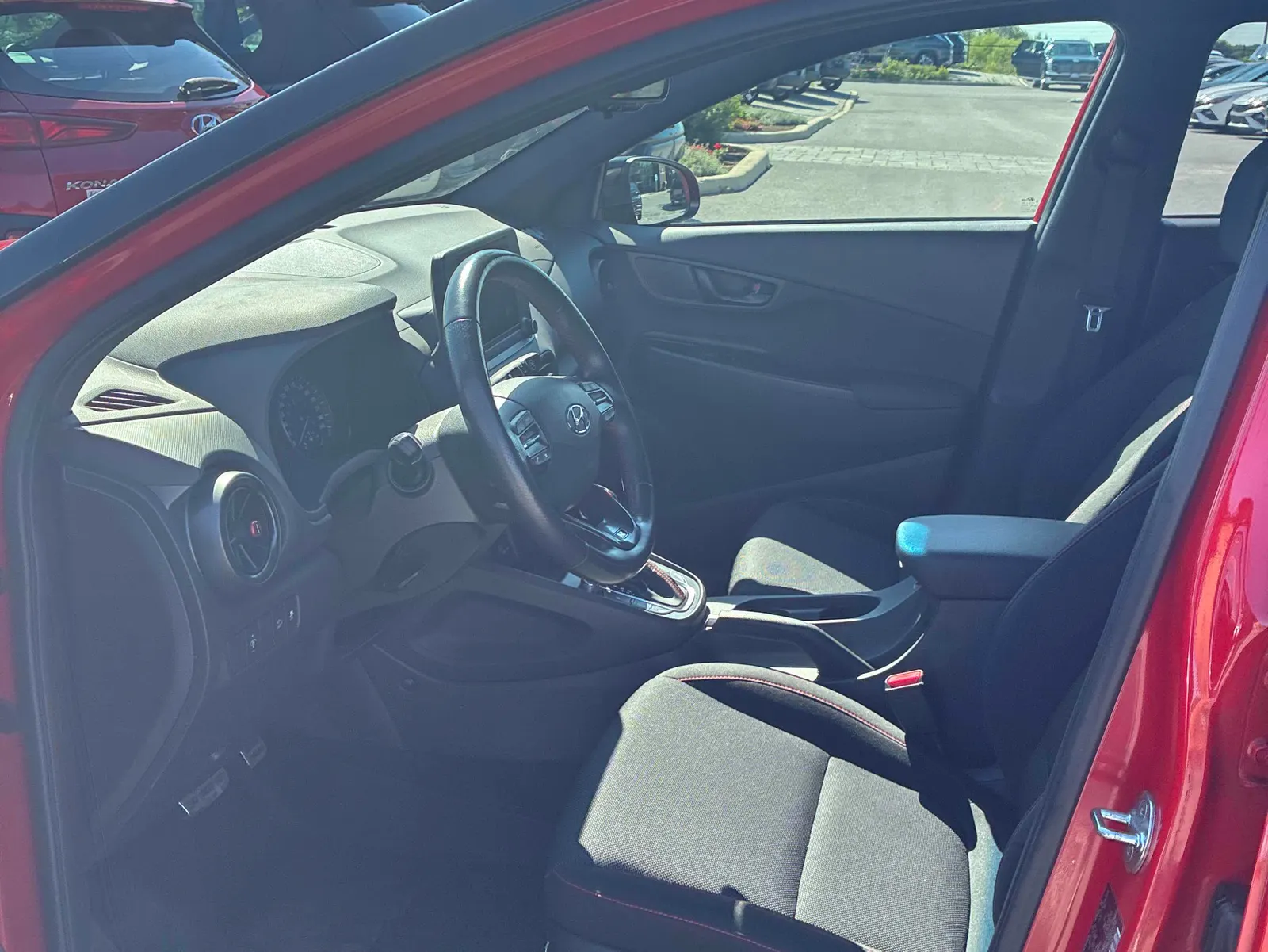 Interior driver side