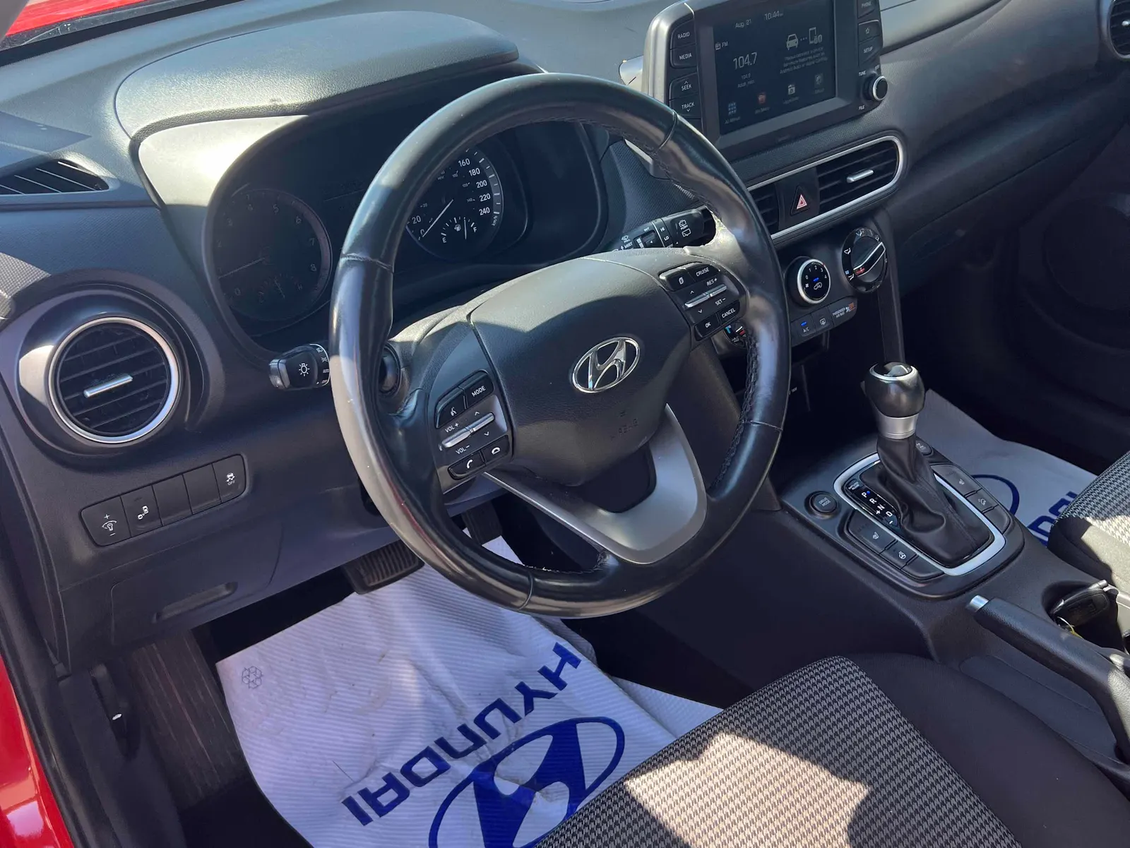 Interior driver side