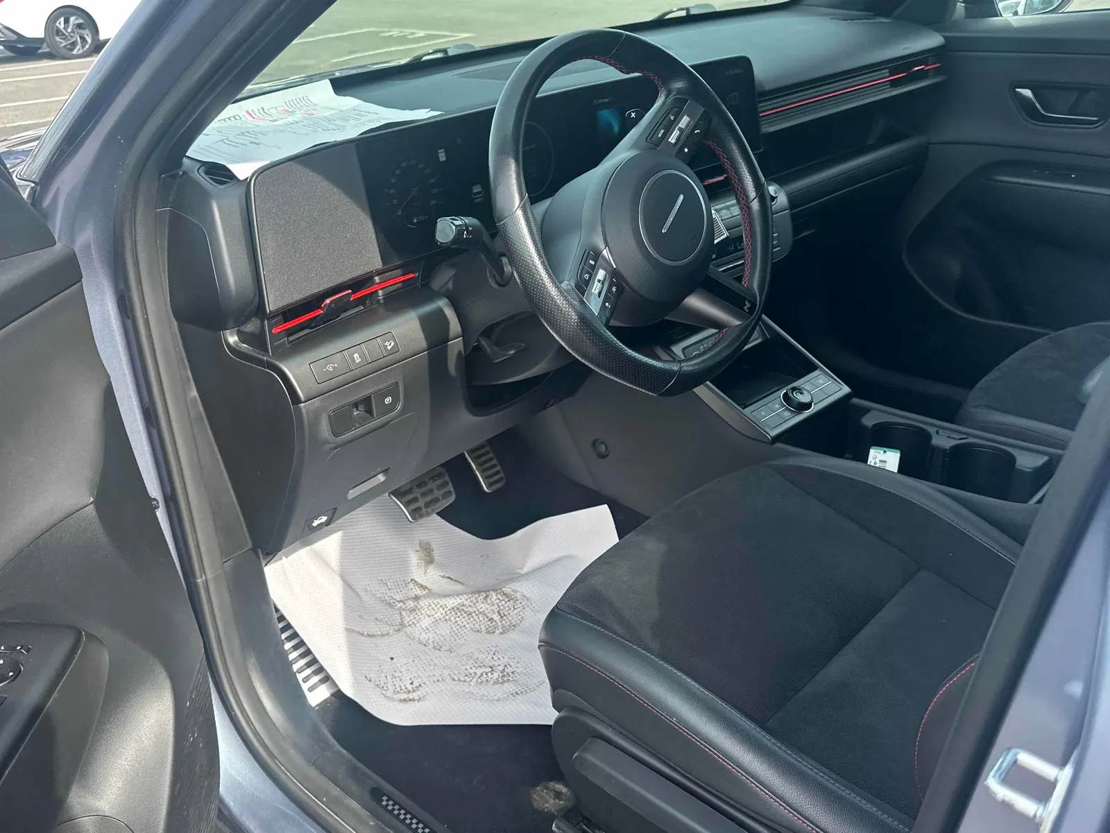 Interior driver side
