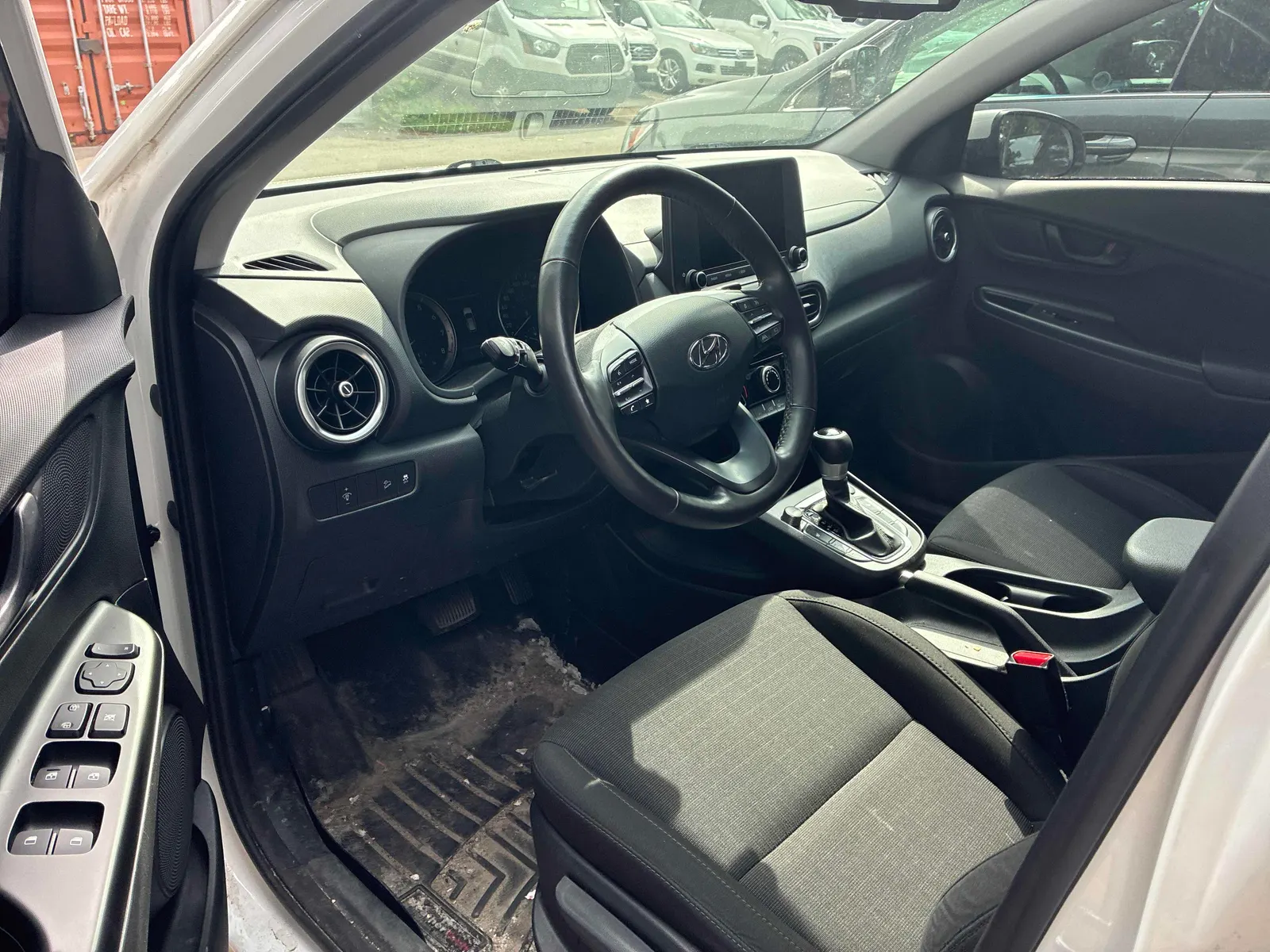 Interior driver side