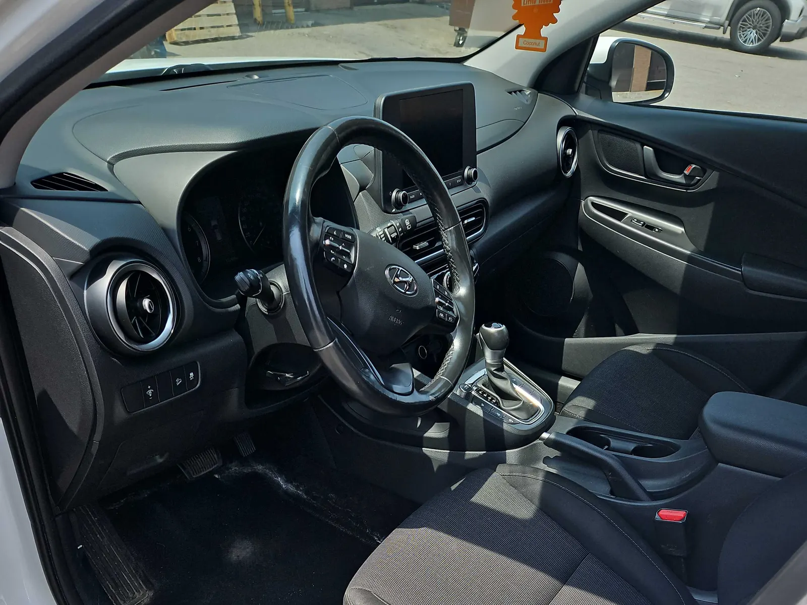 Interior driver side