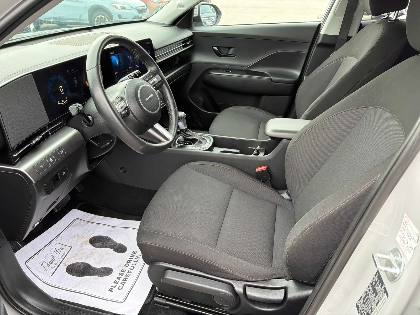 Interior driver side