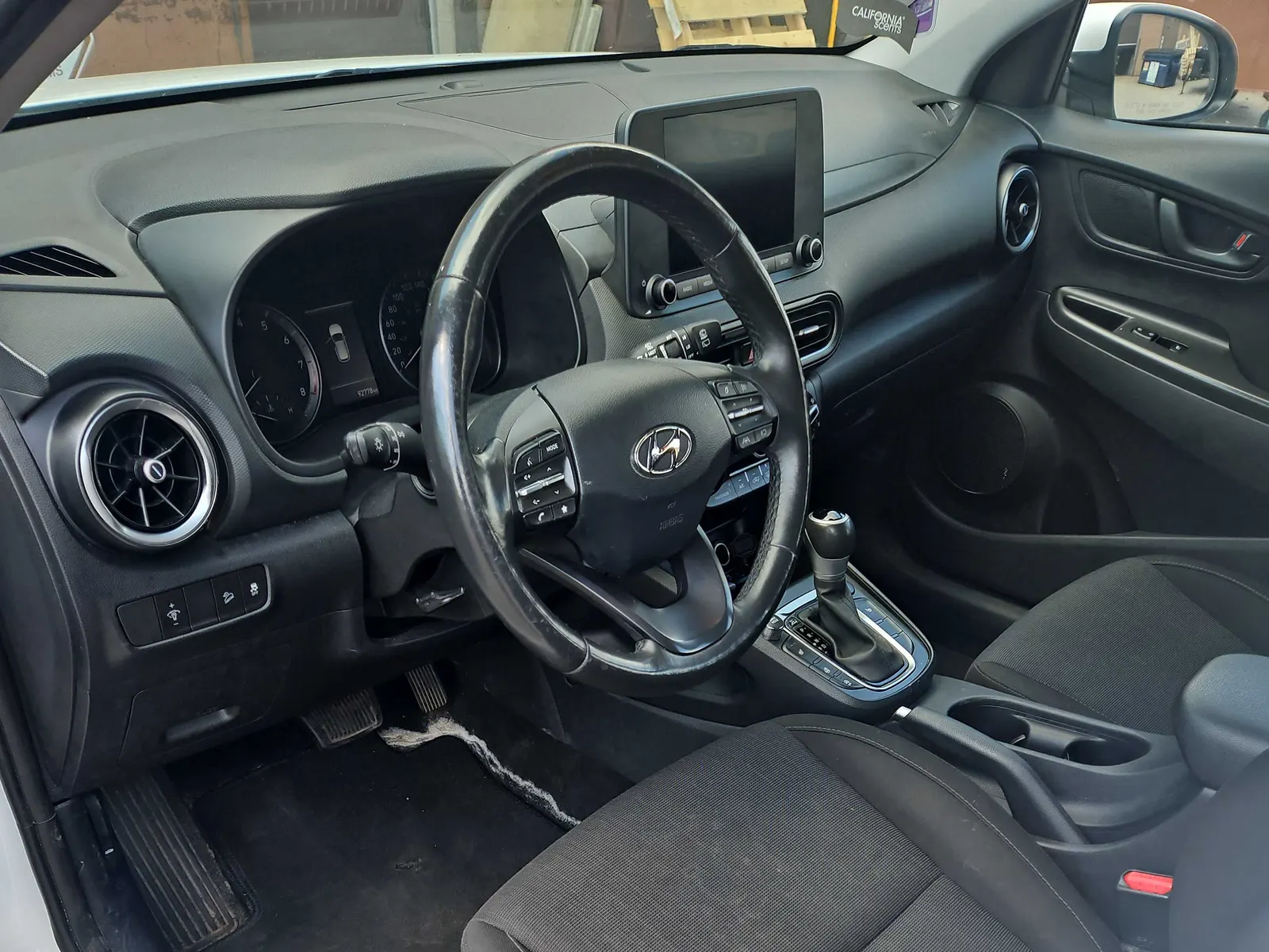 Interior driver side