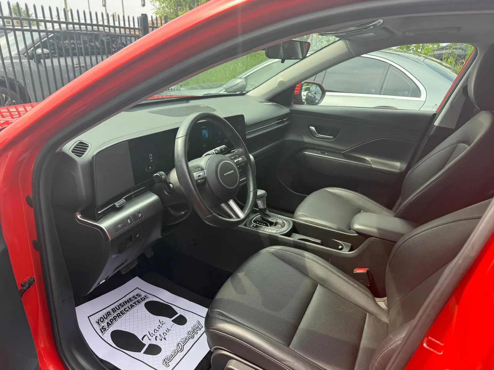 Interior driver side