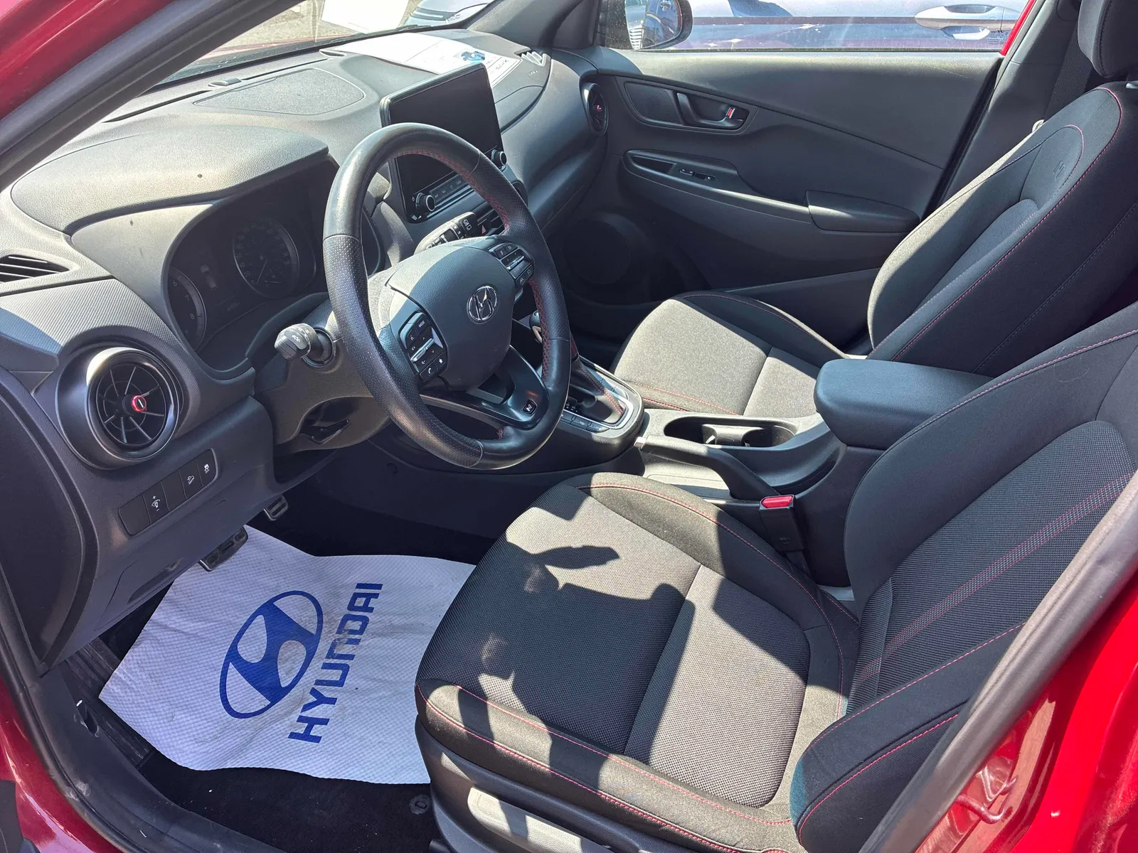 Interior driver side