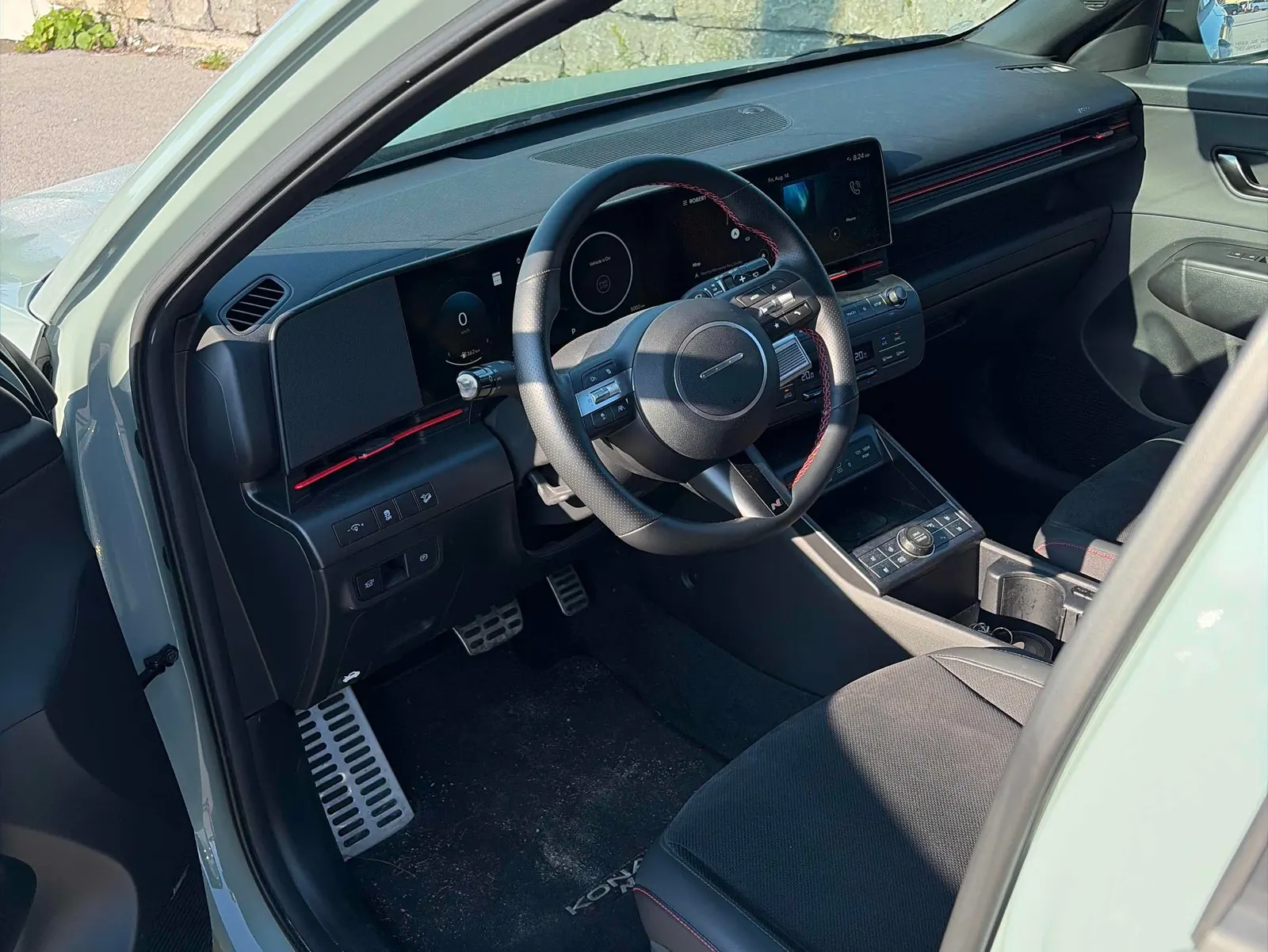 Interior driver side