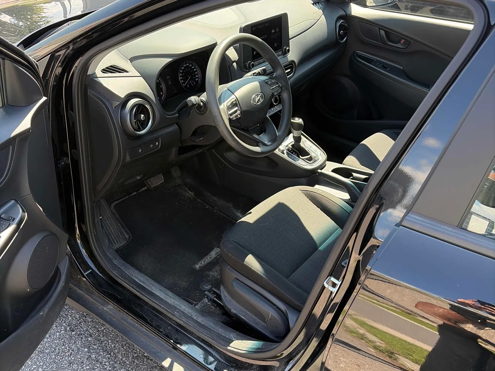 Interior driver side