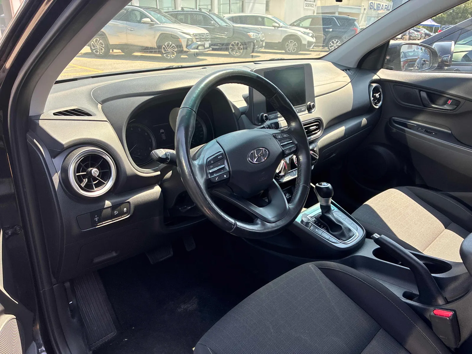Interior driver side