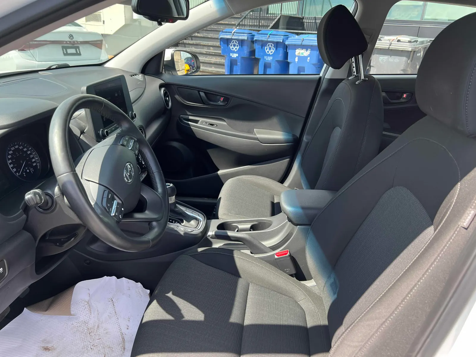 Interior driver side
