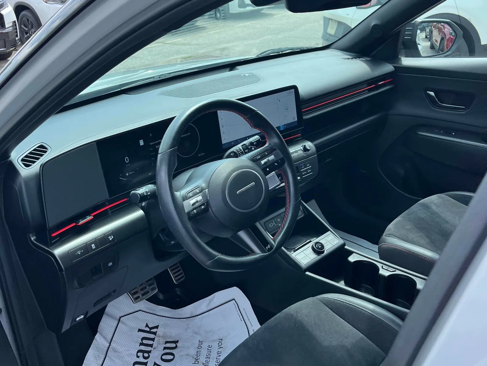 Interior driver side