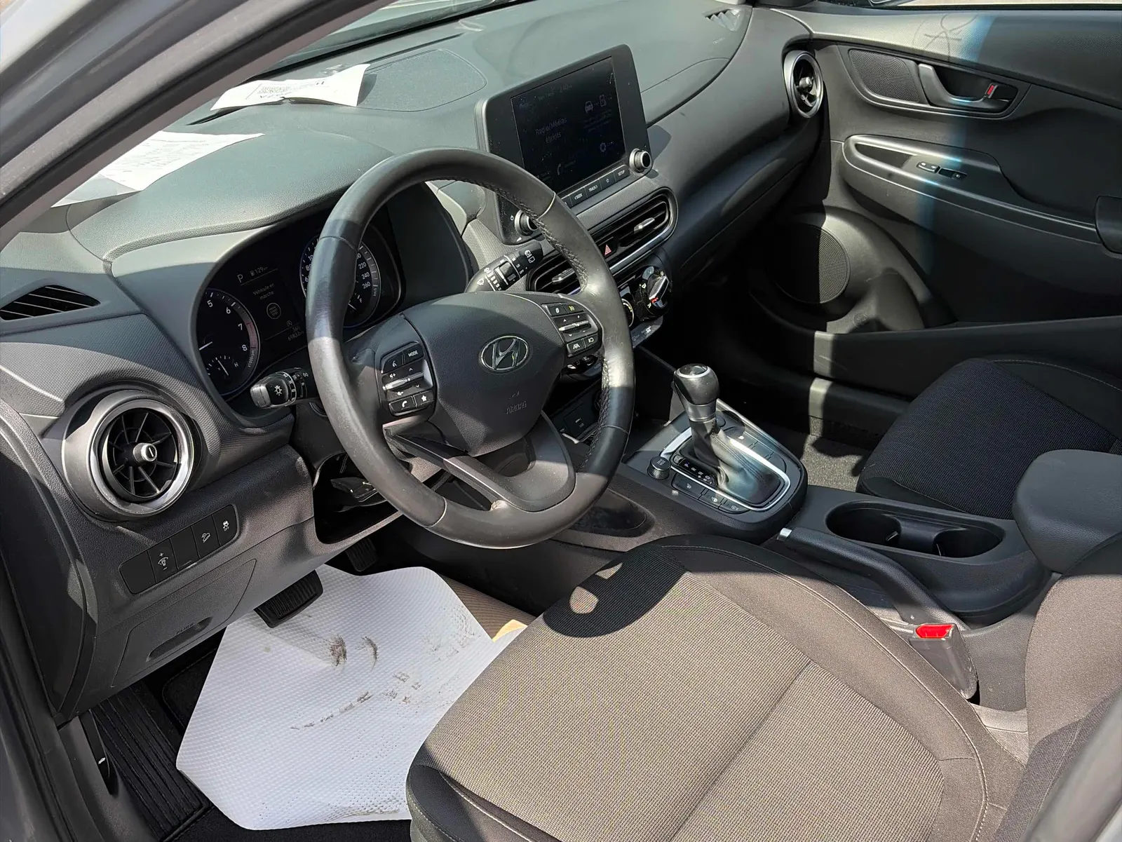Interior driver side