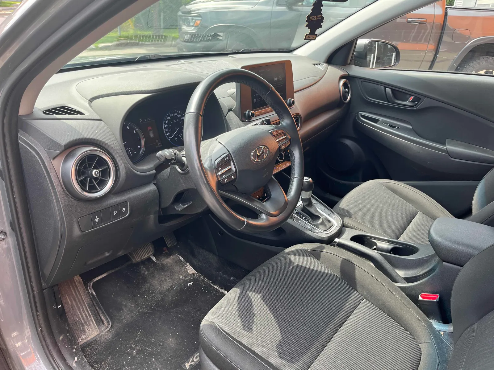 Interior driver side