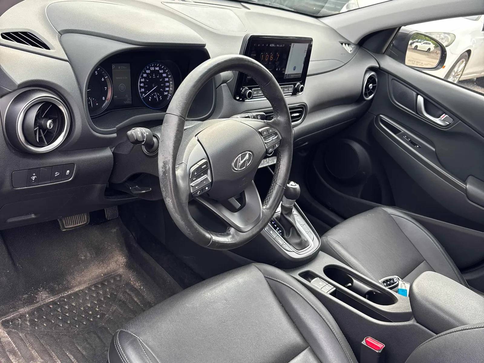 Interior driver side