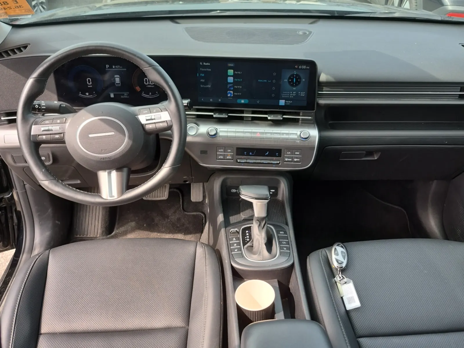 Interior driver side