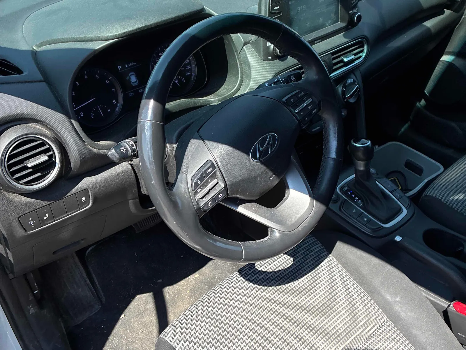 Interior driver side