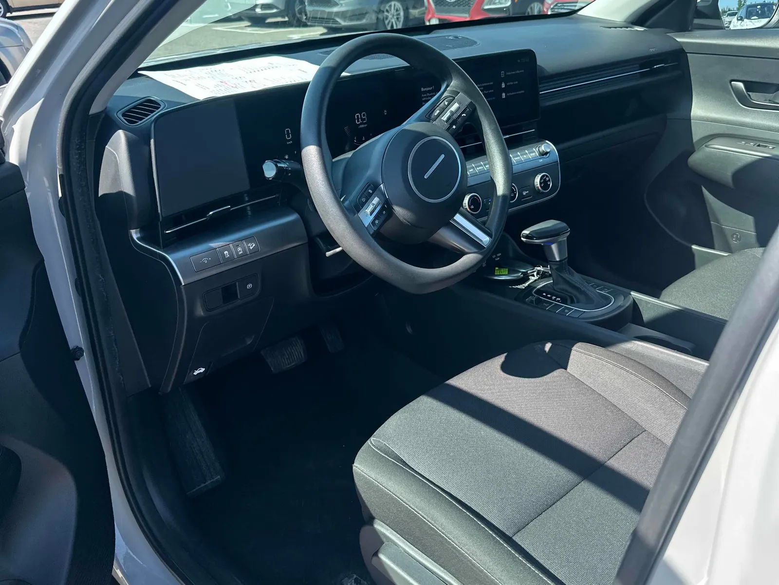 Interior driver side