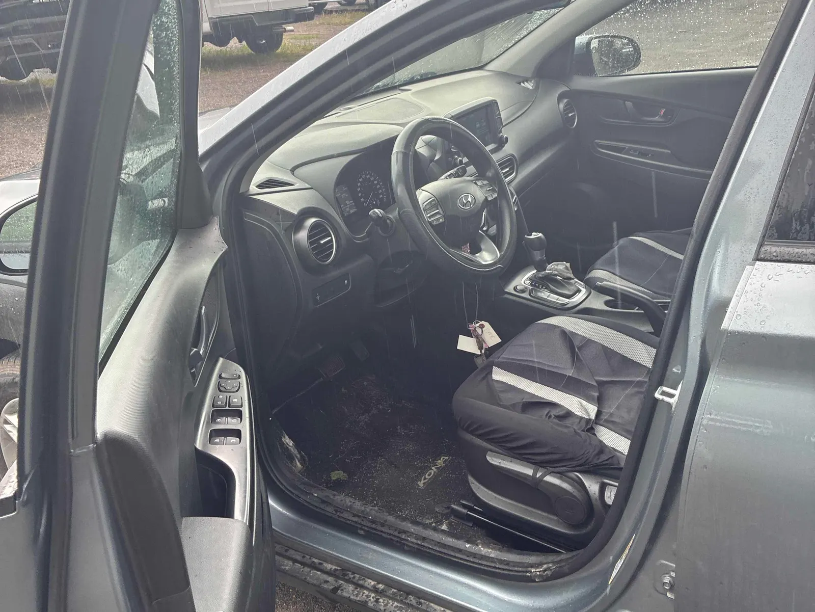 Interior driver side