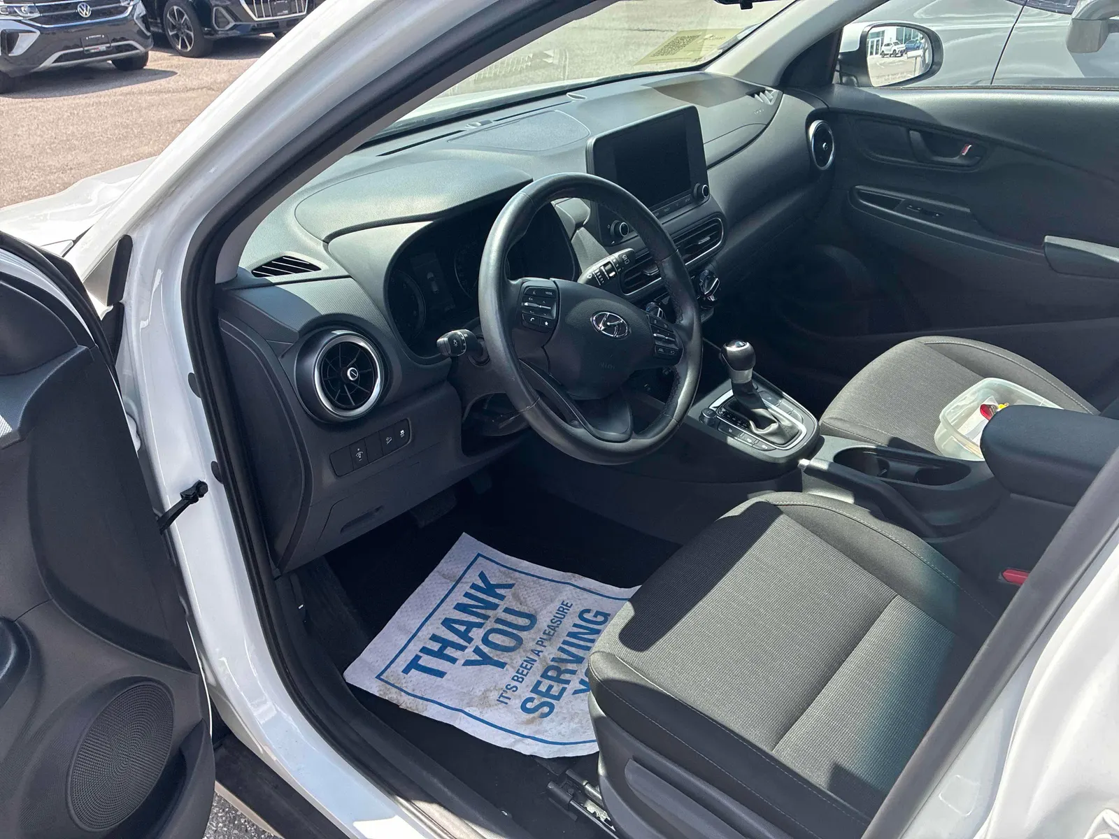 Interior driver side