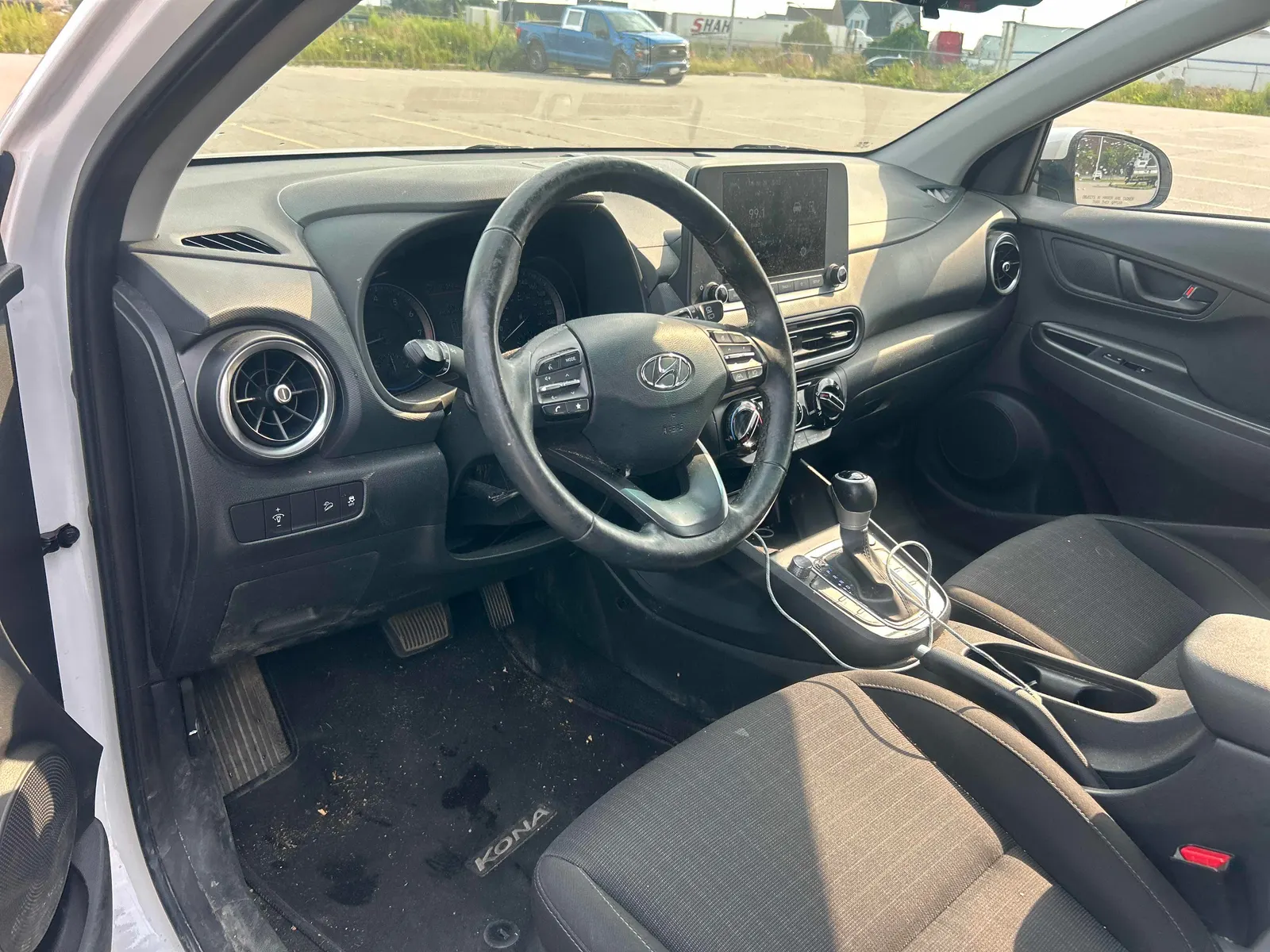 Interior driver side