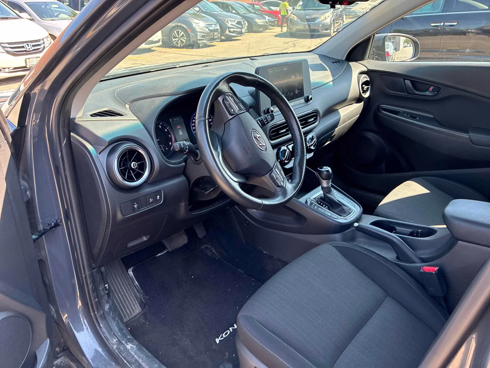 Interior driver side