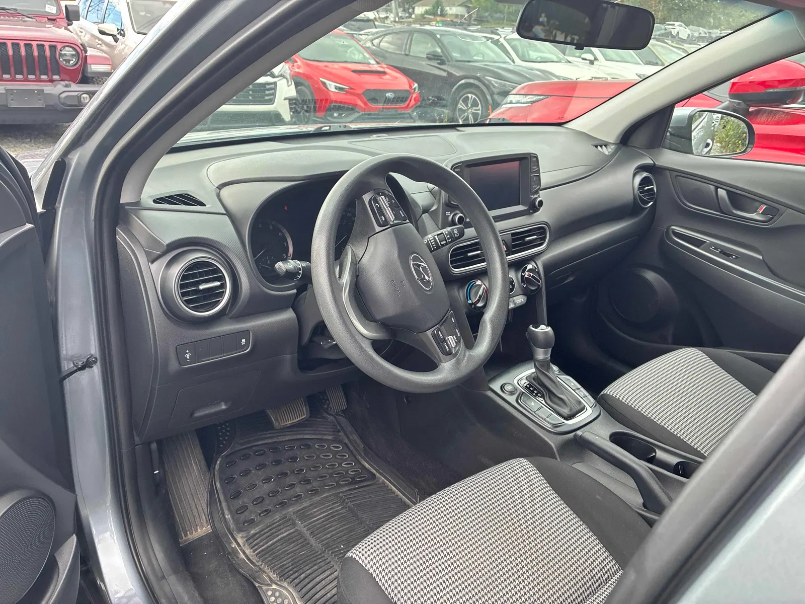 Interior driver side