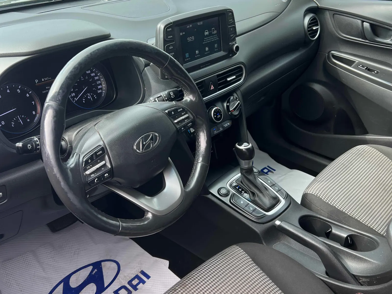 Interior driver side