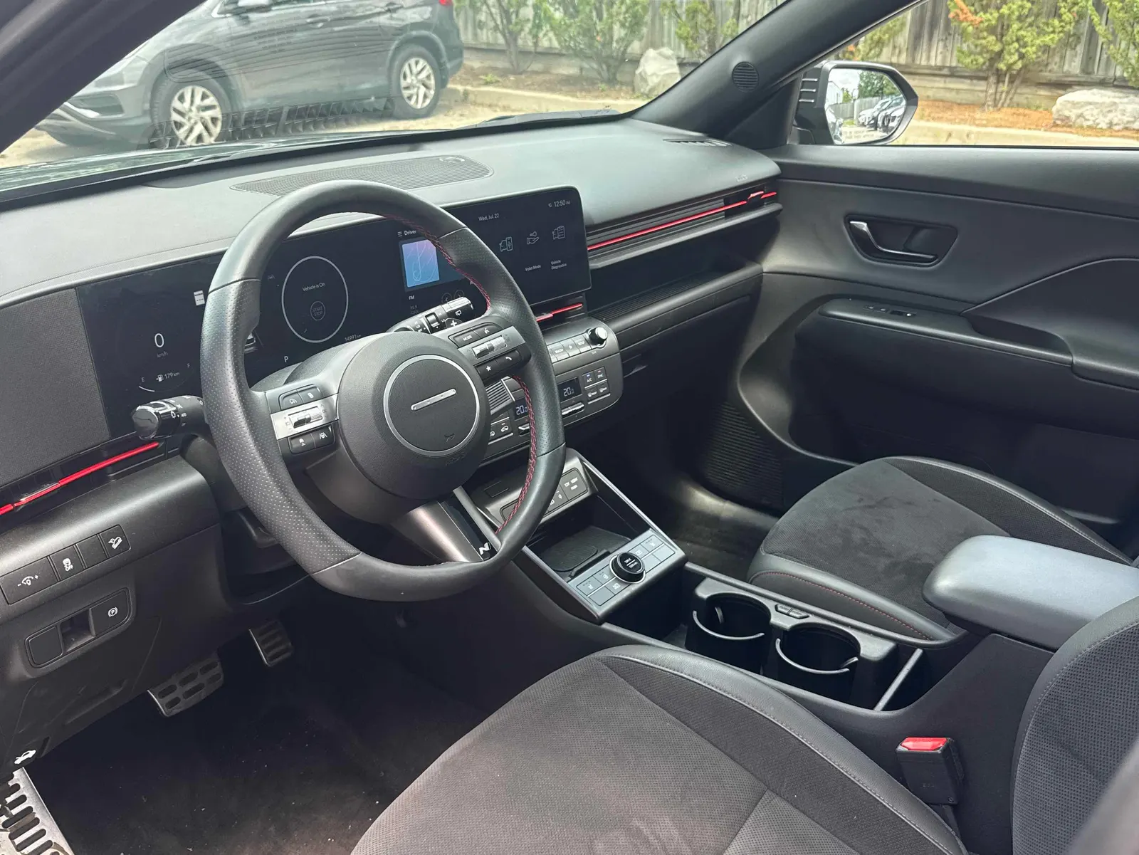 Interior driver side