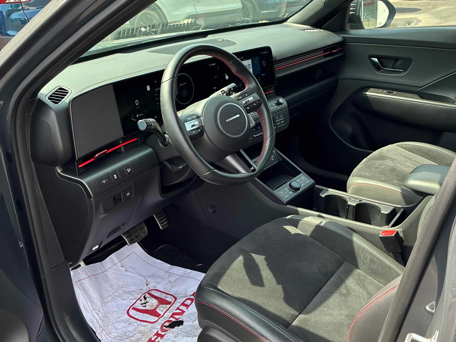 Interior driver side