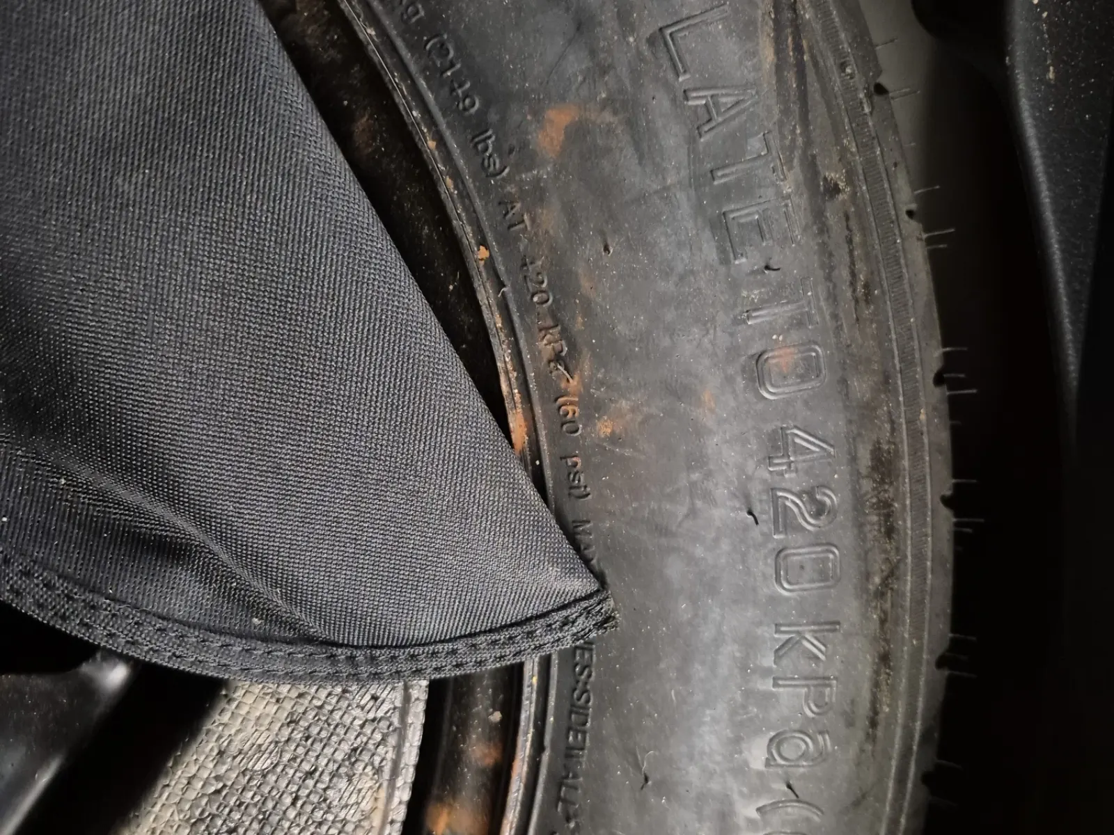 Spare Tire & Wheel Photo