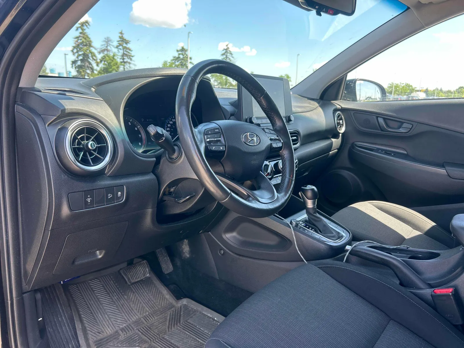 Interior driver side