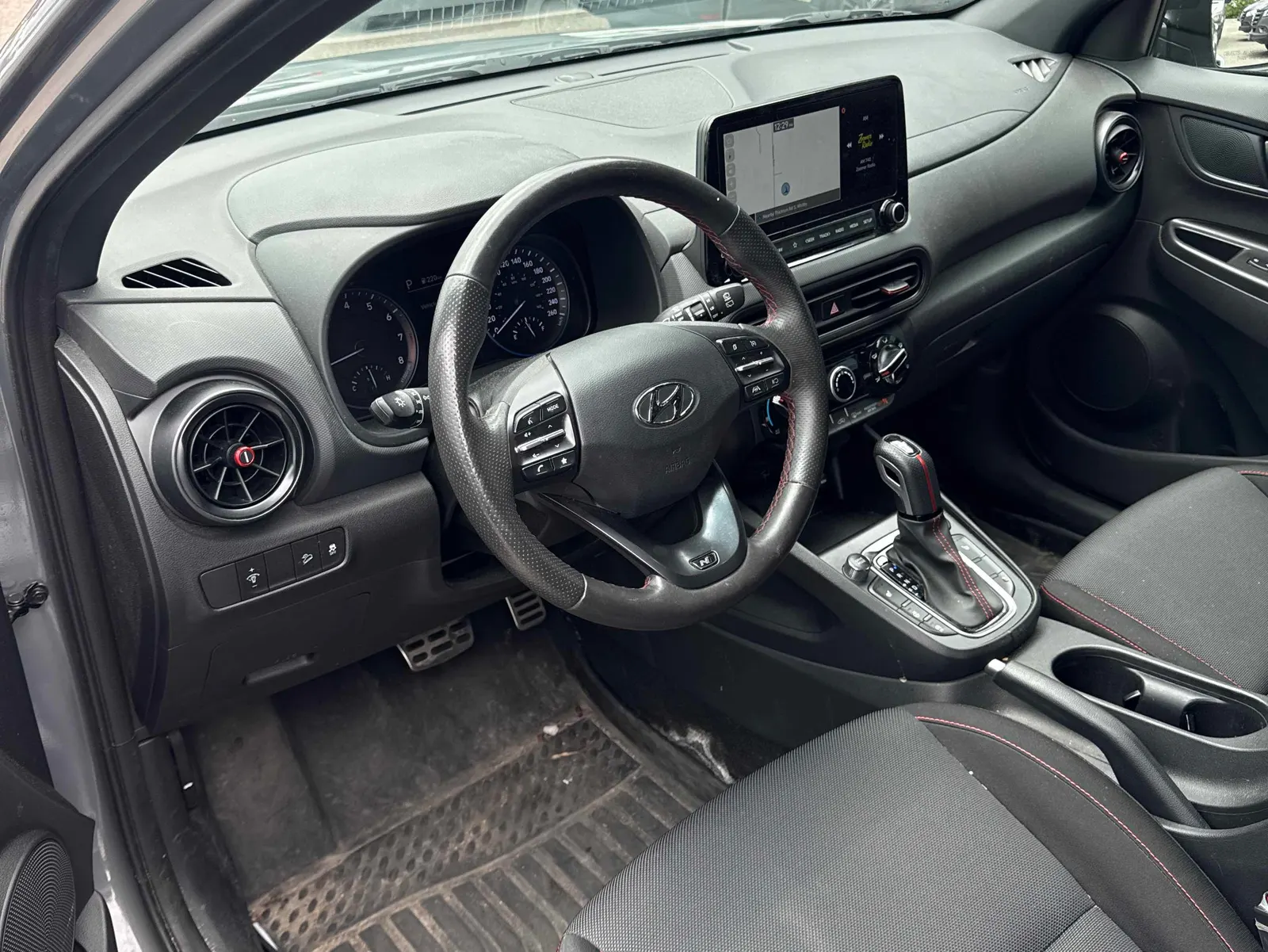 Interior driver side