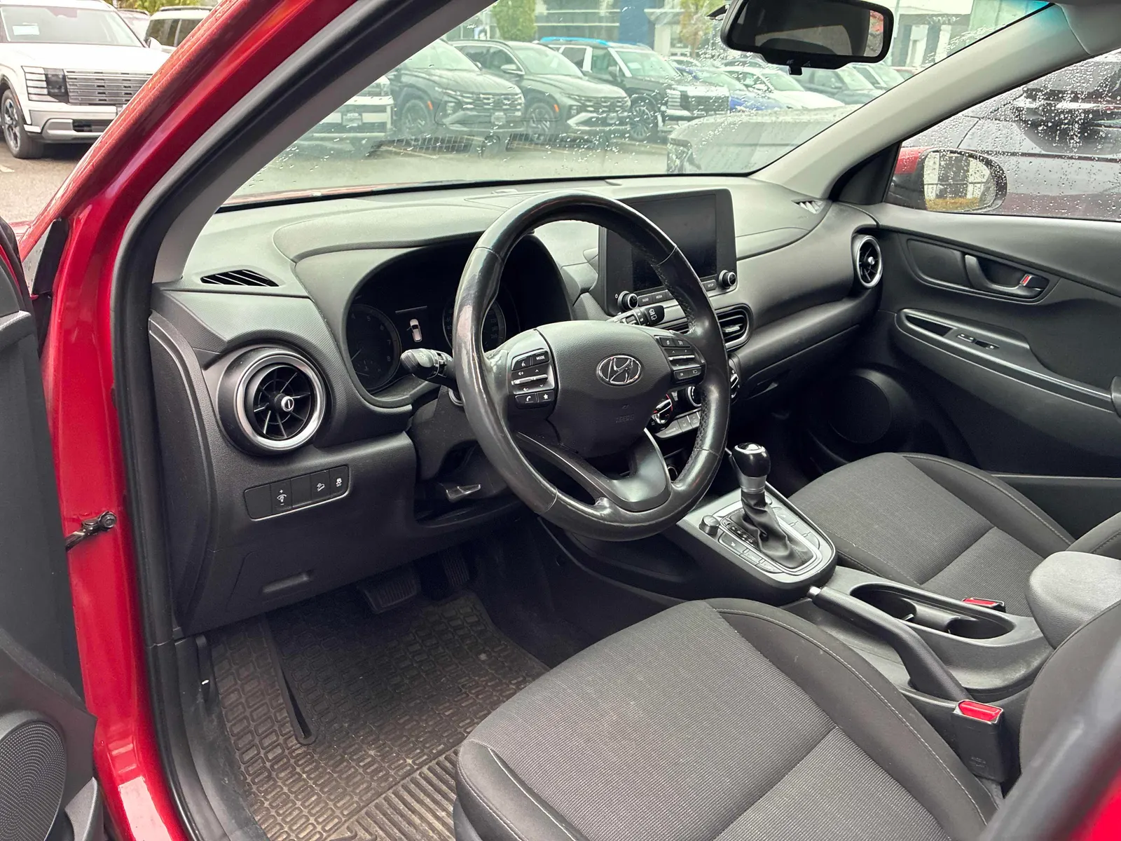 Interior driver side
