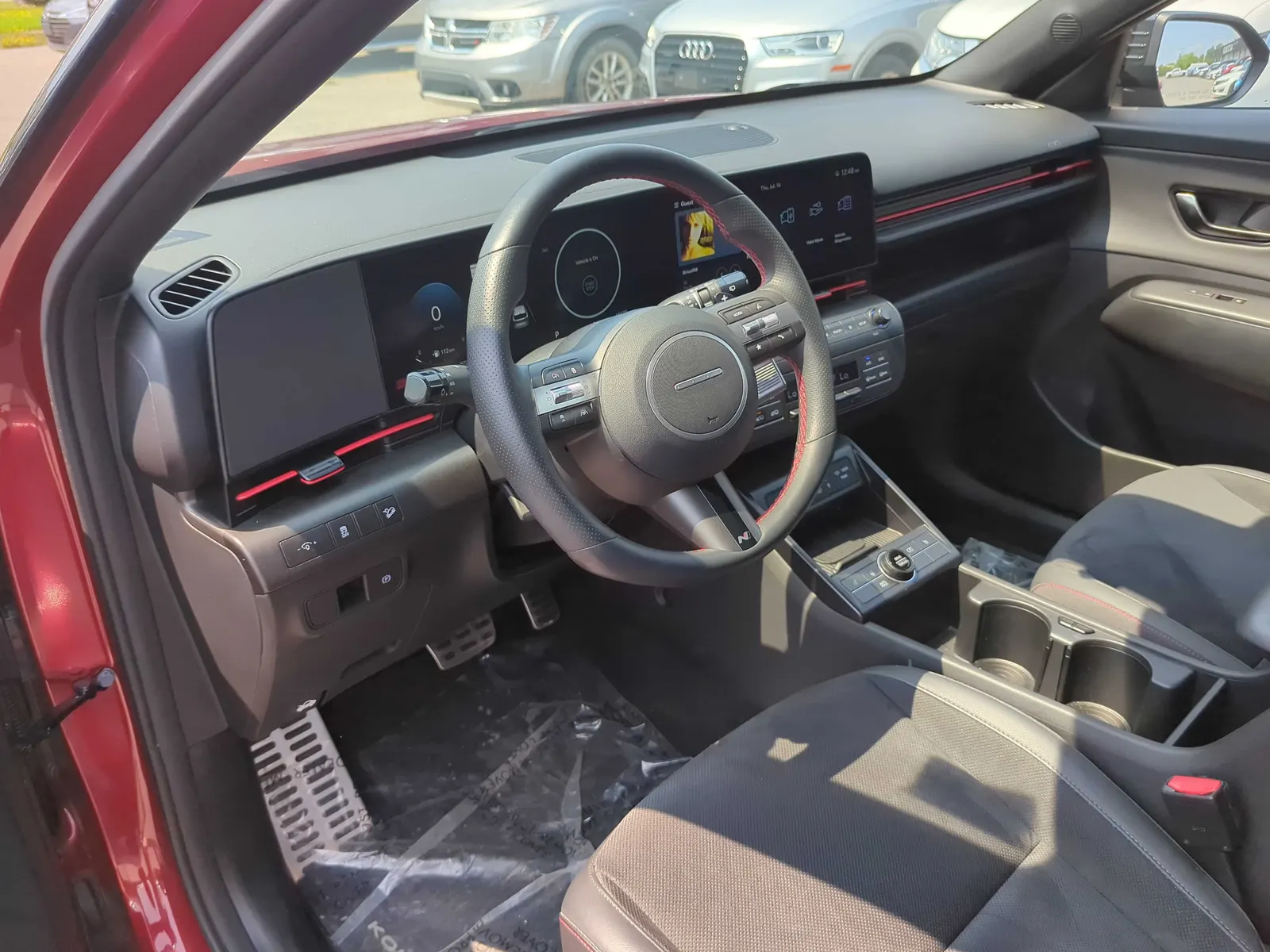 Interior driver side