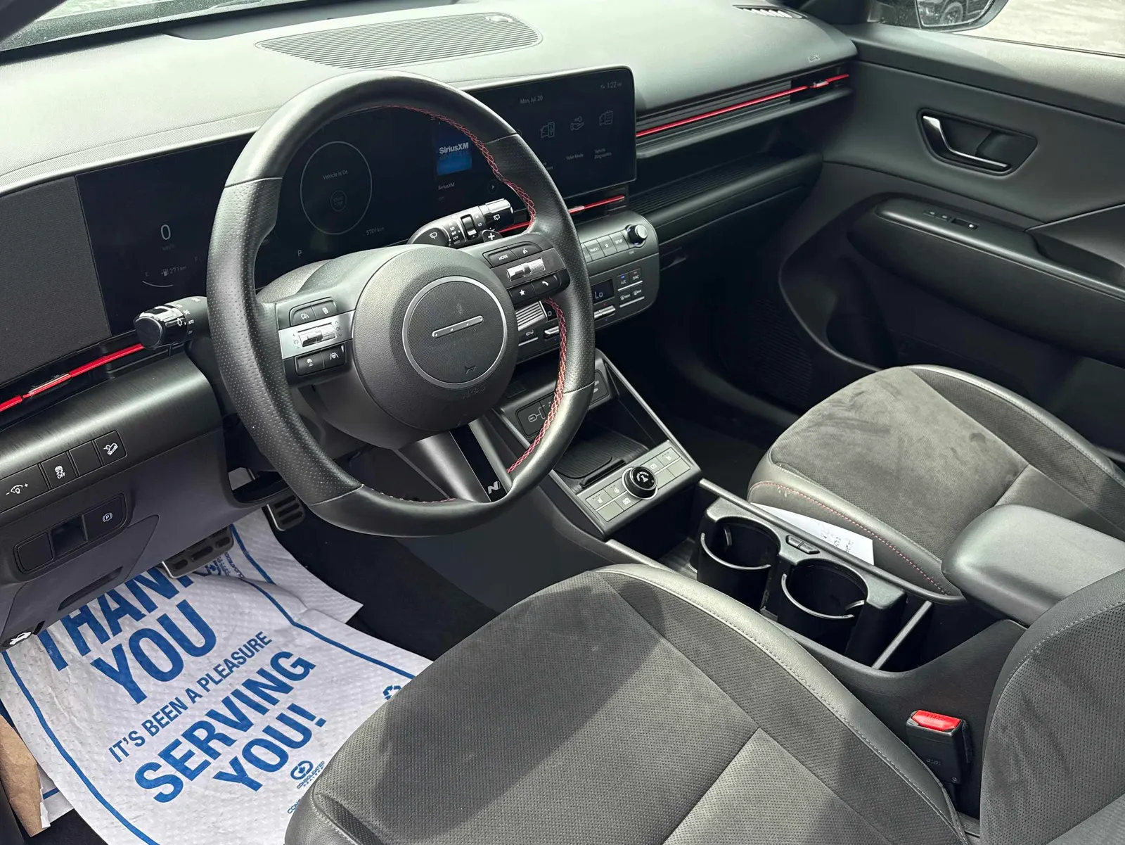 Interior driver side