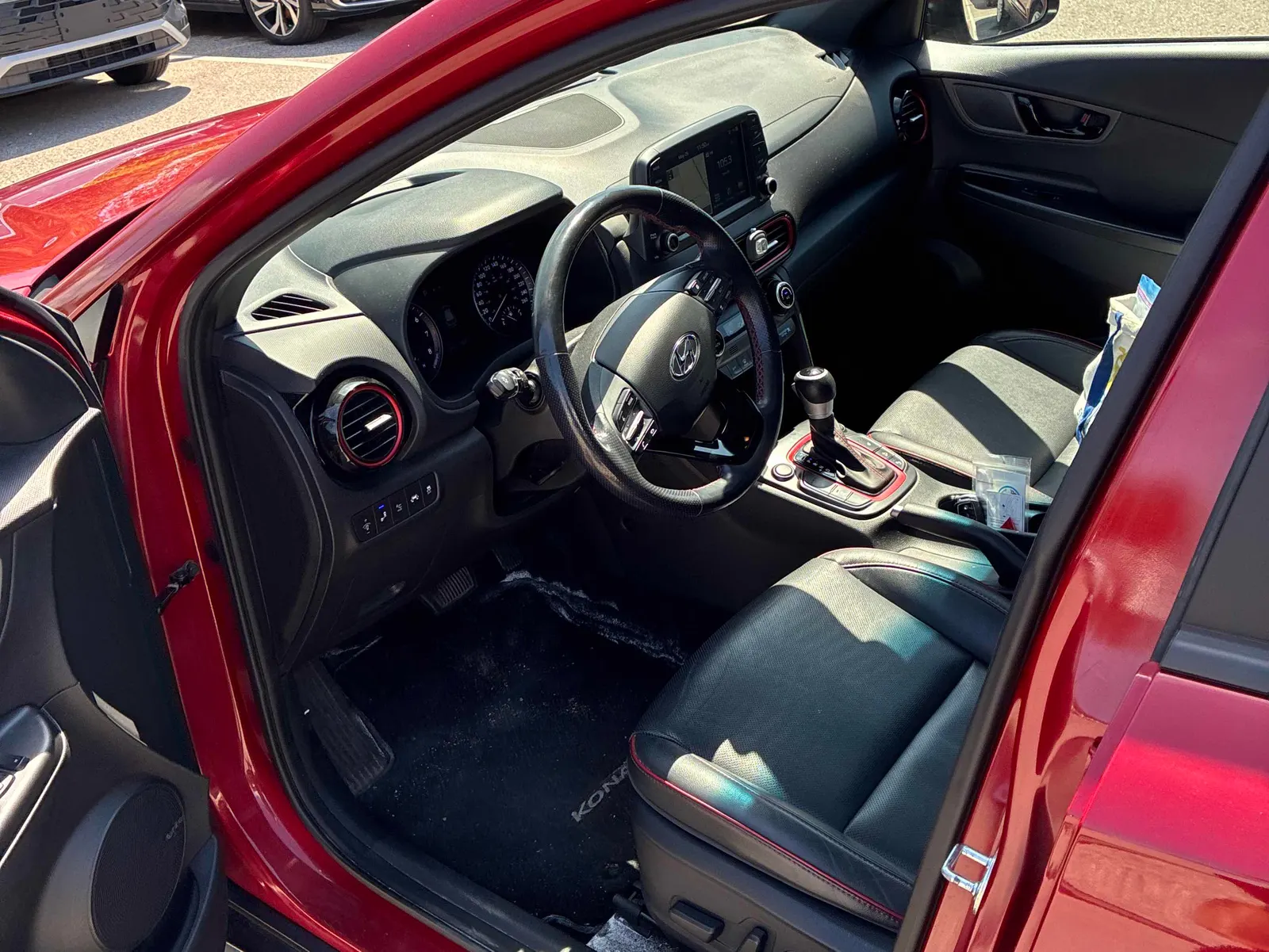 Interior driver side