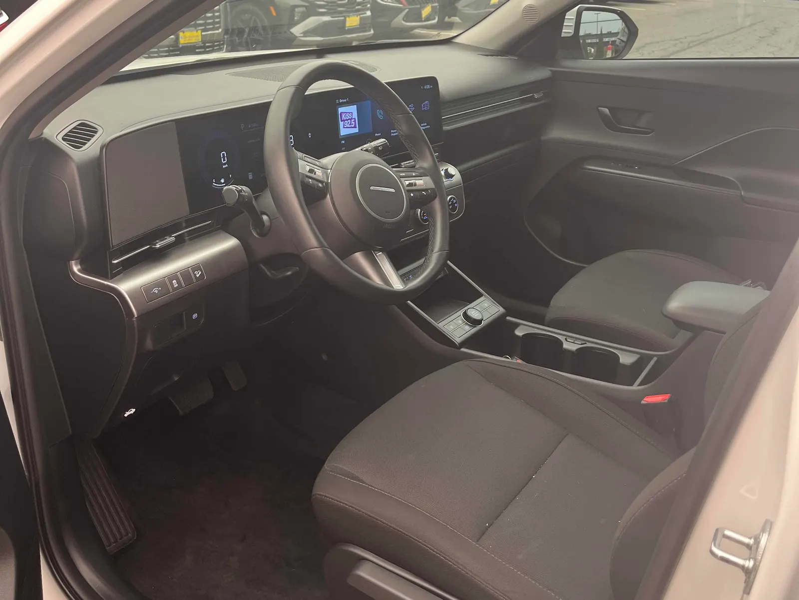 Interior driver side